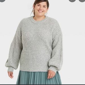 Target oversized knit sweater